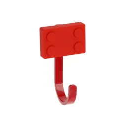 Otroški obešalnik LEGO / Rdeč