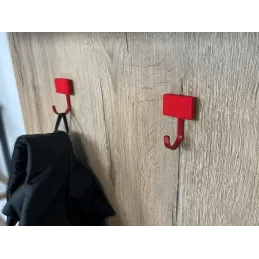 Otroški obešalnik LEGO / Rdeč
