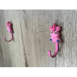Otroški obešalnik UNICORN / Rožnat