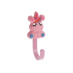 Otroški obešalnik UNICORN / Rožnat