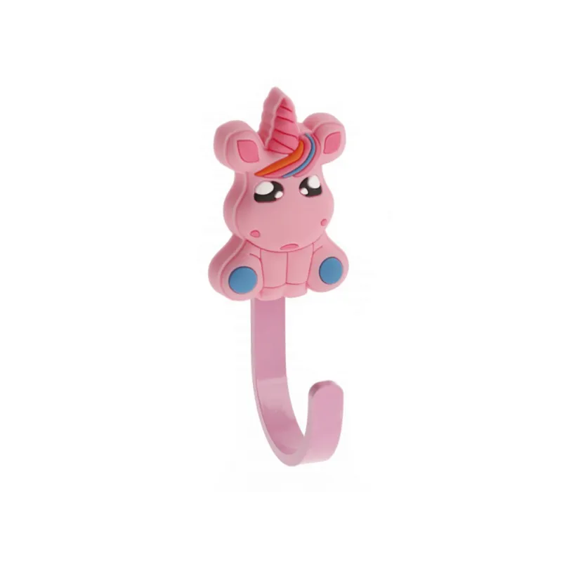 Otroški obešalnik UNICORN / Rožnat