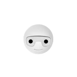 Otroški obešalnik ROBOT / Bela