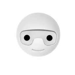 Otroški obešalnik ROBOT / Bela