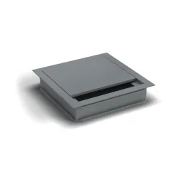 Kabelski uvodnik VIDAL 120 x 120 mm z dušenjem / Titan