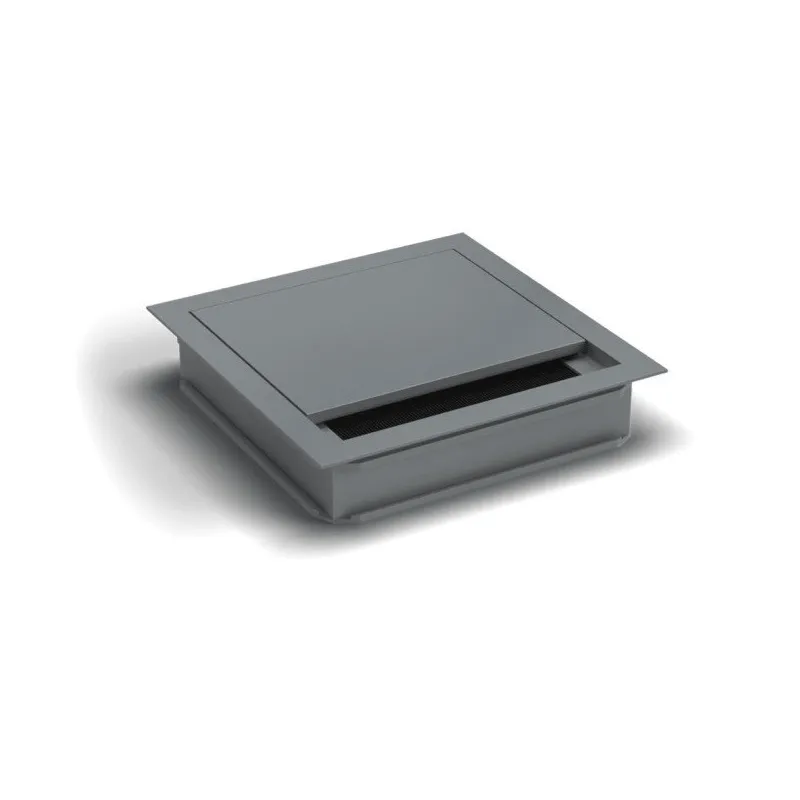 Kabelski uvodnik VIDAL 120 x 120 mm z dušenjem / Titan