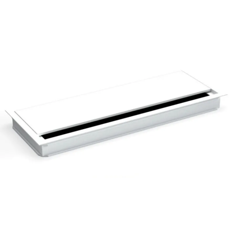Kabelski prehod VIDAL 320 x 120 mm z blaženjem / Bela