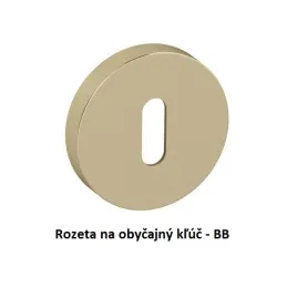 Rozetna kljuka AISHA / mat zlata