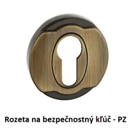 Rozetna kljuka DYLAN / Starinska medenina