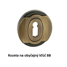 Rozetna kljuka DYLAN / Starinska medenina