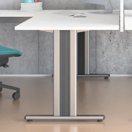 Noga namiznega ogrodja Desk Bar TEMPO T 400 / siva