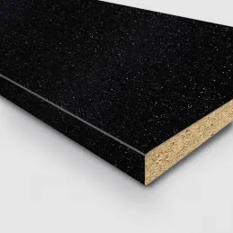 Delovna plošča KRONOSPAN Andromeda Mat črna (ABS-rob) / K218 GM