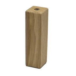 Lesena pohištvena nogica 45x45 AGOS / surov hrast