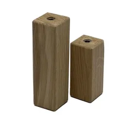 Lesena pohištvena nogica 45x45 AGOS / surov hrast