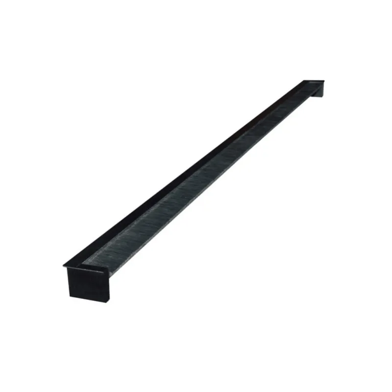 Prehod za kable LONG / Mat črna