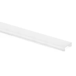 LED-profil z difuzorjem za modularni garderobni sistem ZERO / mat črna