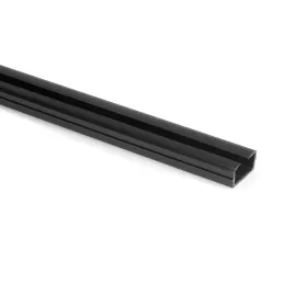 LED-profil z difuzorjem za modularni garderobni sistem ZERO / mat črna