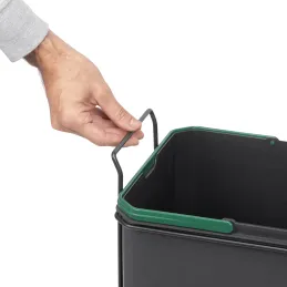 Izvlečni koš za odpadke LIMITE 35L / Antracit