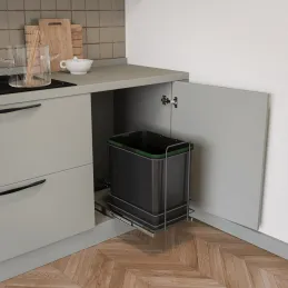 Izvlečni koš za odpadke LIMITE 35L / Antracit