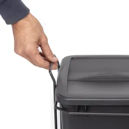 Izvlečni koš za odpadke LIMITE 70L / Antracit