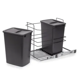 Izvlečni koš za odpadke LIMITE 70L / Antracit