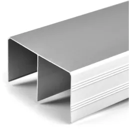 Komplet okovja za dvoje drsnih vrat MULTIOMEGA W RAMA – 2 m / Aluminij