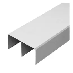 Zgornje dvojno vodilo 8840 / aluminij
