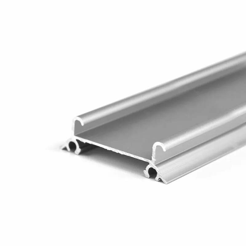 Spodnje vodilo GAMA 82090 / Aluminij