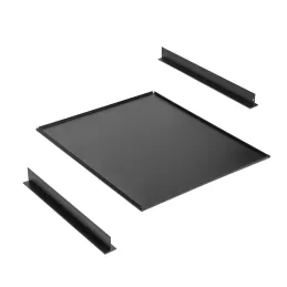 Izvlečna polica z blaženjem NEXUS 860–894 mm / mat črna