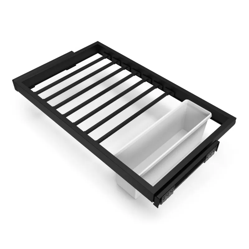 Izvlečno držalo za hlače z blaženjem NEXUS 760–794 mm / Črna matirana