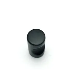 Leseni gumb NATURE Mini / mat črna