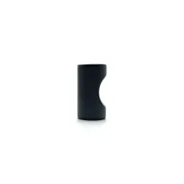 Leseni gumb NATURE Mini / mat črna