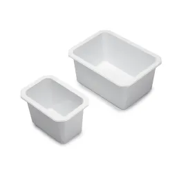 Organizator za kopalniški predal TIDY XL – 6 škatel / bel