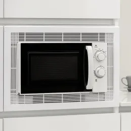 Vgradni okvir za mikrovalovno pečico 600 mm / Bela