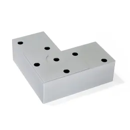 Plastična nogica ALUMIX Mini 120 / Siva