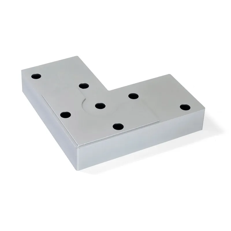 Plastična nogica ALUMIX Mini 120 / Siva