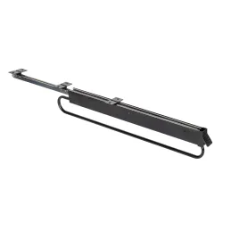 Izvlečni obešalnik, izjemno globok, 800 mm SELF / Mat črna