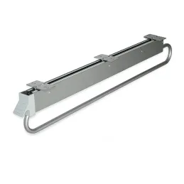 Izvlečni obešalnik, ekstra globok, 800 mm SELF / Siv