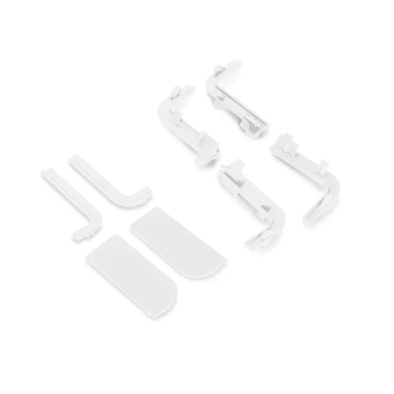 Komplet PVC zaključkov za profile GOLA – L / mat bela