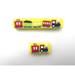 Otroški ročaj TRAIN / rumen