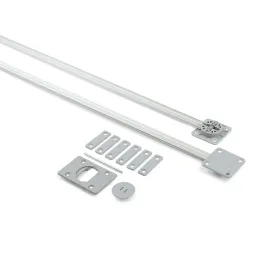 Komplet profilov proti zvijanju vrat EVEN / Aluminij