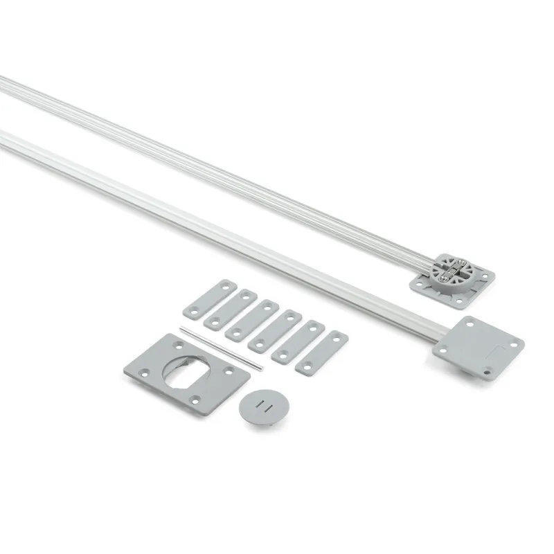 Komplet profilov proti zvijanju vrat EVEN / Aluminij
