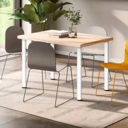 Komplet 4 nog ORION za mize / mat bela