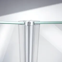 Magnetni tesnilni profil 180° za tuš kabino 2500 mm / prozoren