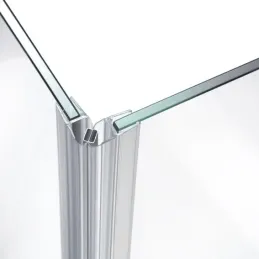Magnetni tesnilni profil 90° kotni za tuš kabino 2500 mm / prozoren