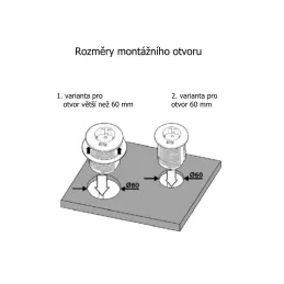 Notranja vtičnica VERSATAG 1 × 230 V + USB / Mat črna