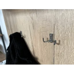 Pohištveni obešalnik BRUNO Mini / Sijajni krom