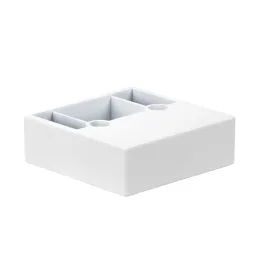 Plastična nogica 20 mm 60x60 / Bela