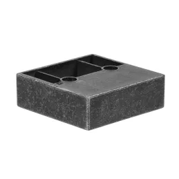 Plastična nogica 20 mm 60 × 60 / črna patina