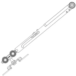 Uporabljač vrat za tirnico K-075