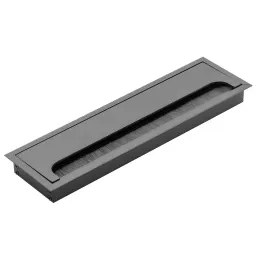Prehod za kable MERIDA 280 x 80 mm / Črna